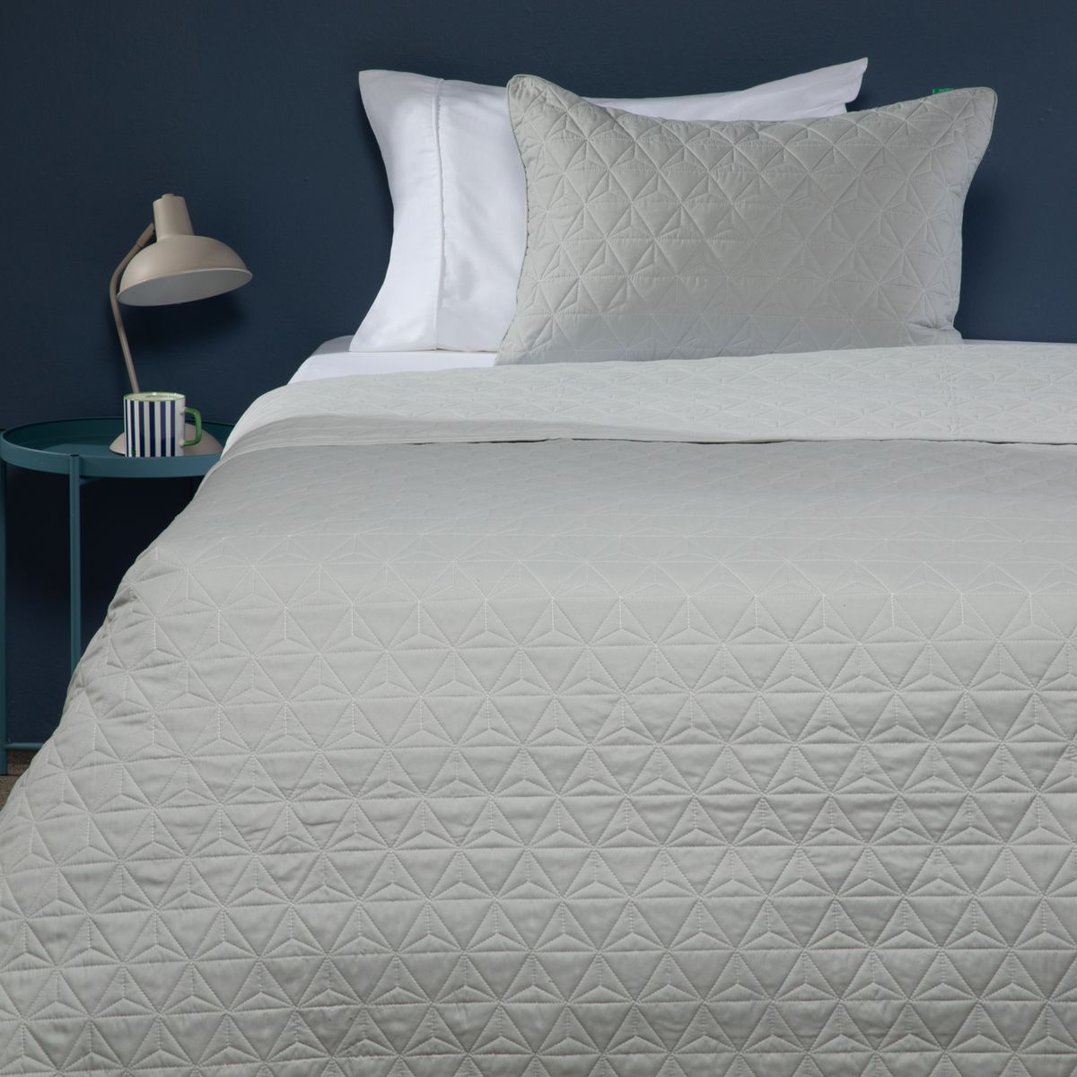 BENETTON - Cubrecama Freddo Gris Benetton