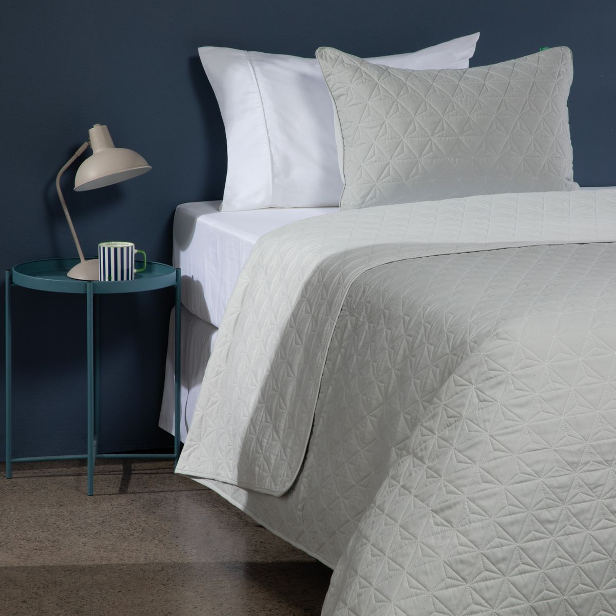 BENETTON - Cubrecama Freddo Gris Benetton