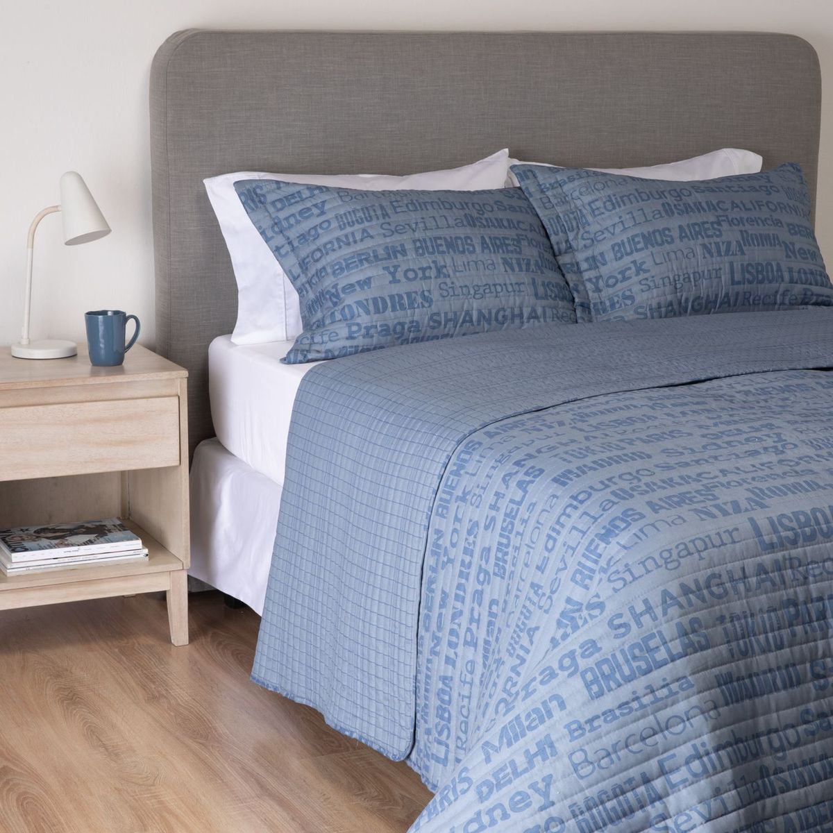 MICA - Cubrecama Mar Lisboa Mica