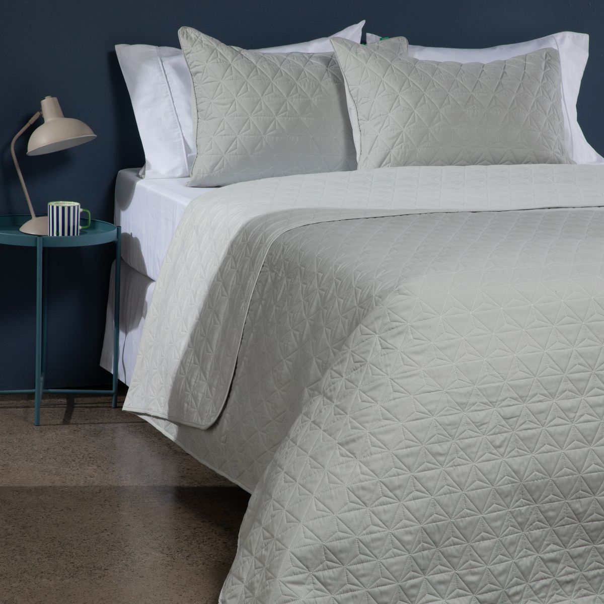 BENETTON - Cubrecama Freddo Gris Benetton