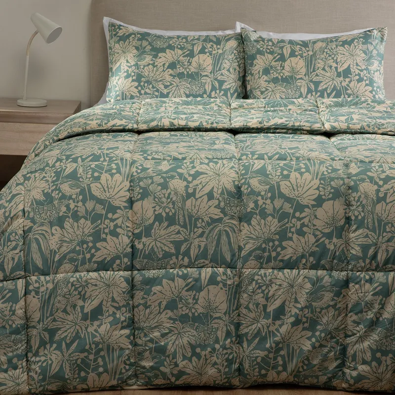 MICA - Plumón Estampado Botanic Mica