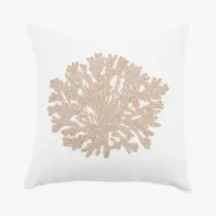 BASEMENT HOME - Cojín Coast Coral Beige 45X45CM 45cmx45cm Roberta Allen