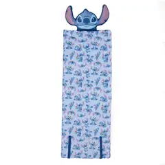 DISNEY - Saco De Dormir Stitch Azul 1.5 Plaza