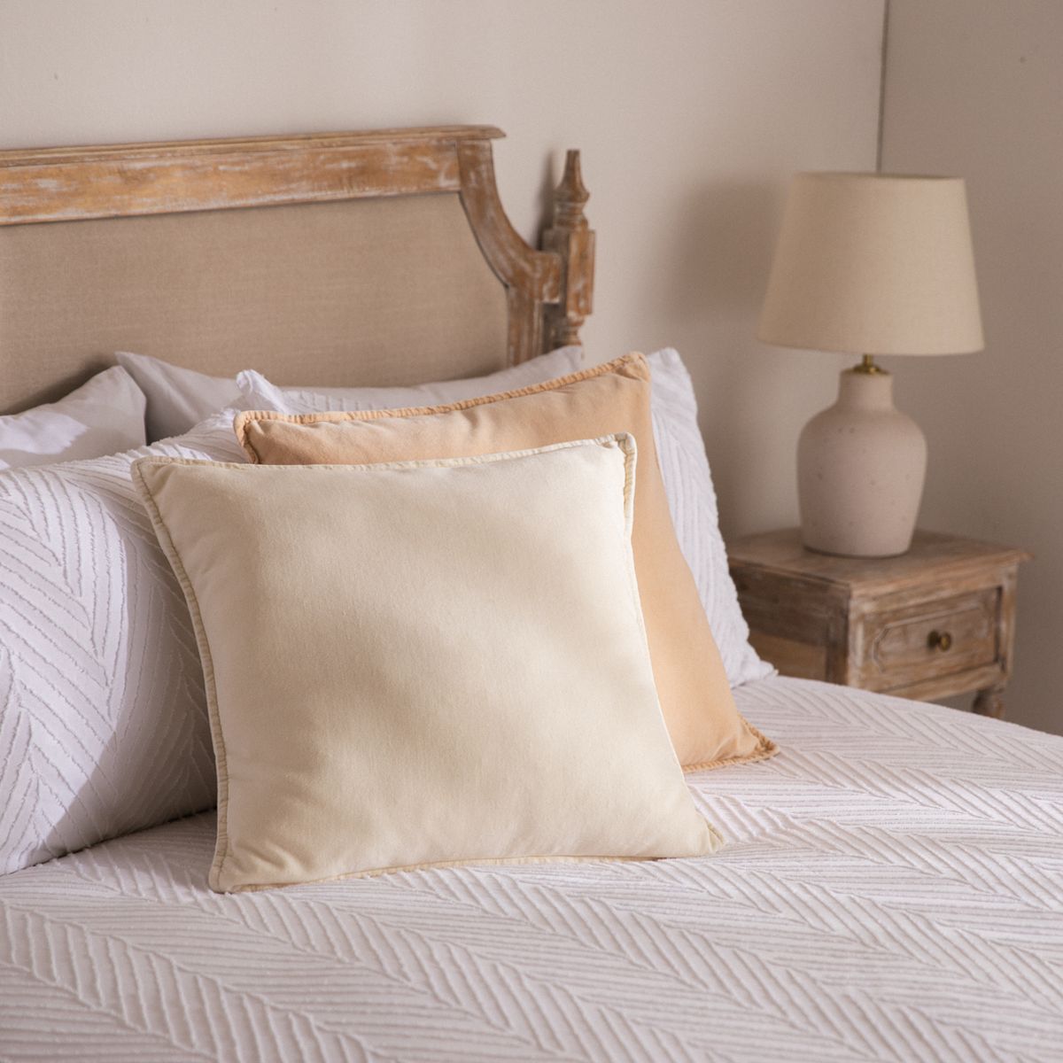 ROBERTA ALLEN - Cojín Wash Velvet 48x48 Cm Roberta Allen