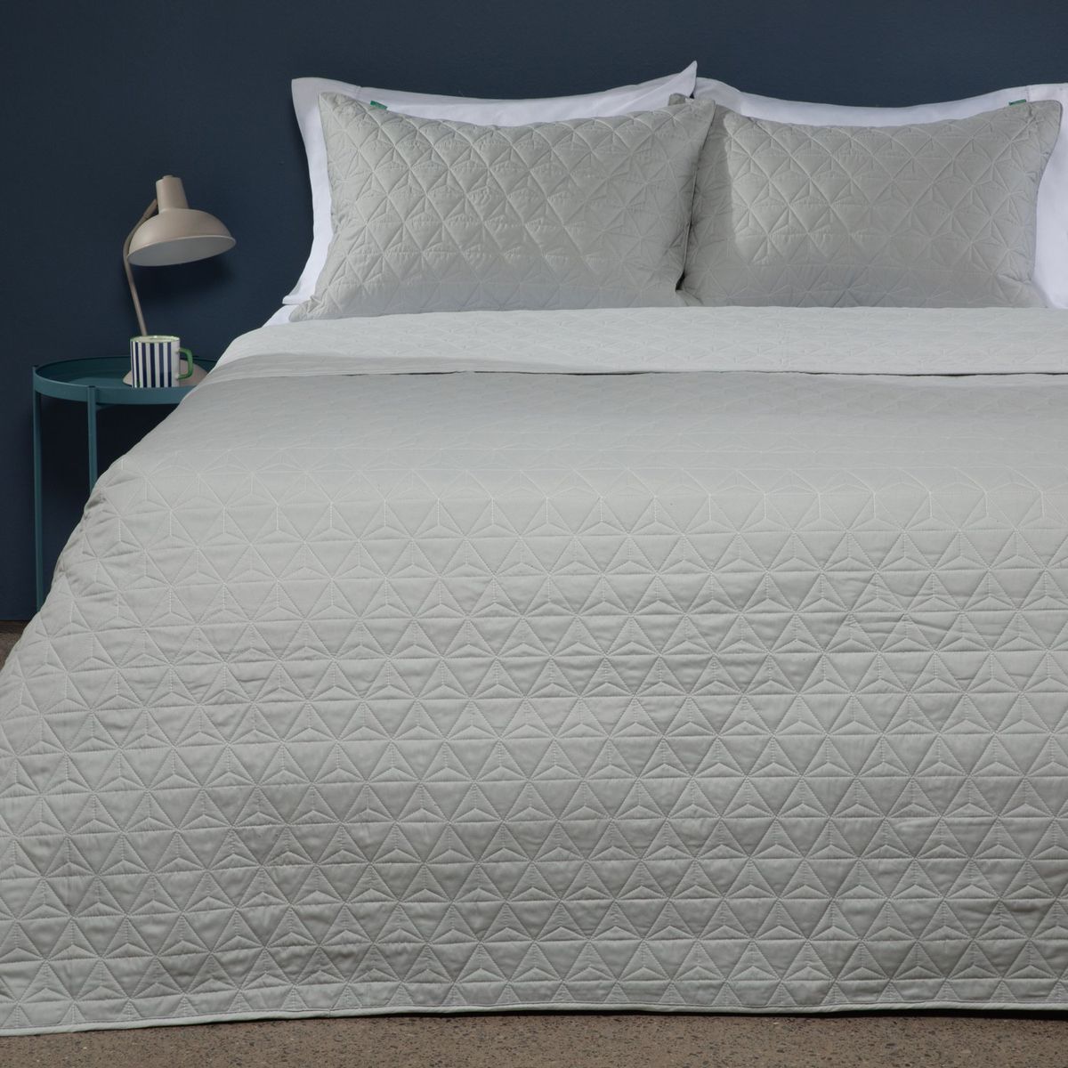 BENETTON - Cubrecama Freddo Gris Benetton