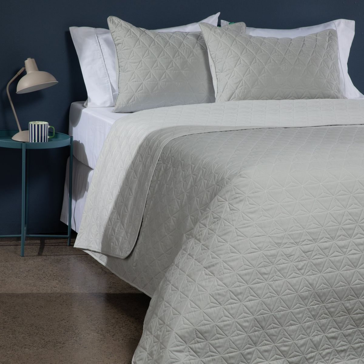 BENETTON - Cubrecama Freddo Gris Benetton