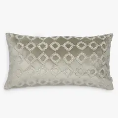 ROBERTA ALLEN - Cojín Ines Rombo Verde 1.5 Plaza