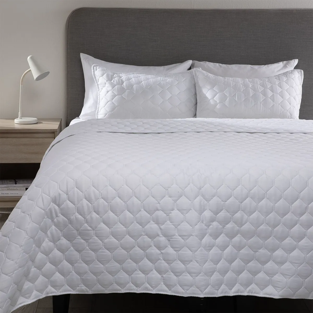 MICA - Cubrecama Blanco HP Mica