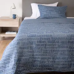 MICA - Cubrecama Mar Lisboa Azul