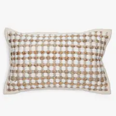 BASEMENT HOME - Cojín Jute Tejido Beige