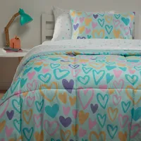 Juego De Cama Lola 1.5 Plazas: Plumón + Sábanas + Fundas De Almohadas