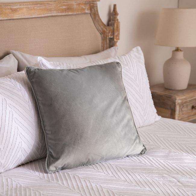 ROBERTA ALLEN - Cojín Con Relleno Liso Velvet 48x48 Cm Roberta Allen