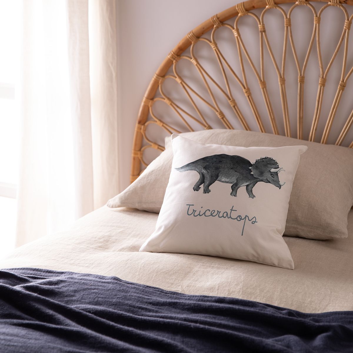 MICA KIDS - Cojín Wash Cute Roar 45X45 Cm Mica Kids