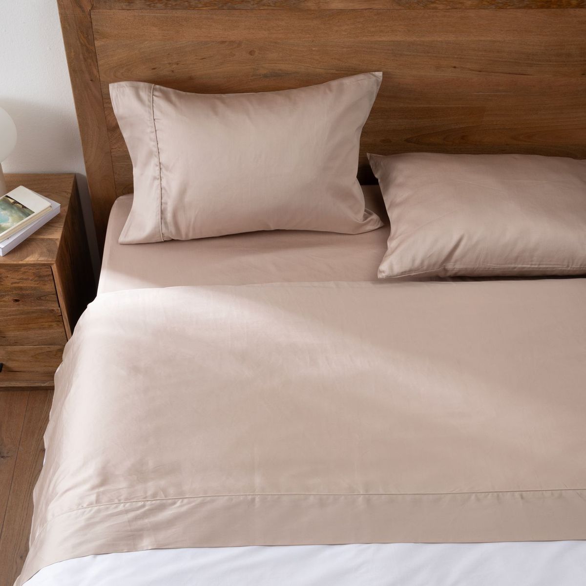 BASEMENT HOME - Sábanas 300 Hilos Liso 100% Algodón Basement Home