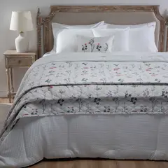 ROBERTA ALLEN - Juego De Cama 10 Piezas Anne : Plumón+ Cubrecama + Sábanas + Cojines + Fundas de Almohada