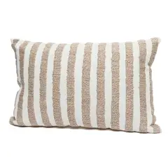 BASEMENT HOME - Cojín Coast Stripe Beige 35cmx50cm Roberta Allen