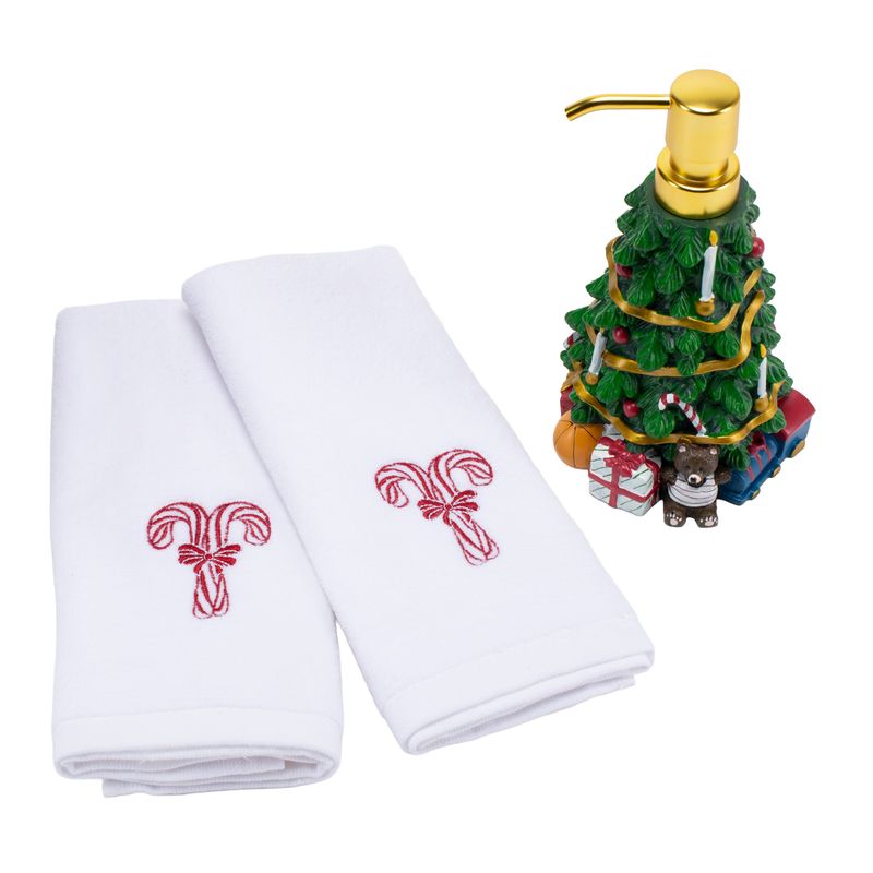 MICA - Set S3 Xmas Arbol Blanco 2X40X60 Cm Mica