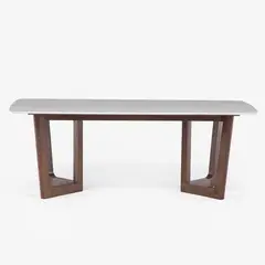 BASEMENT HOME - Mesa de Comedor Sofia Ceramica Mármol