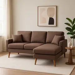 MICA - Sofá Seccional Houdini USB 3 Cuerpos Azul