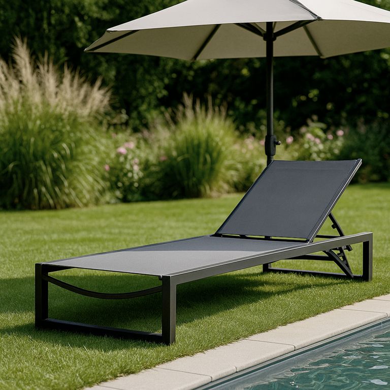 Reposera Reclinable De Terraza Mónaco