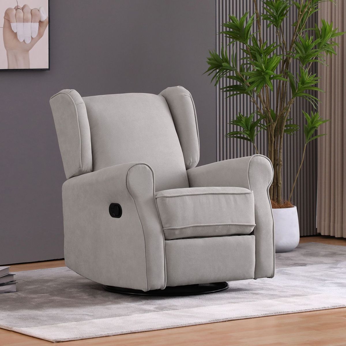 MICA KIDS - Sillón De Lactancia Mecedor Anne Mica Kids