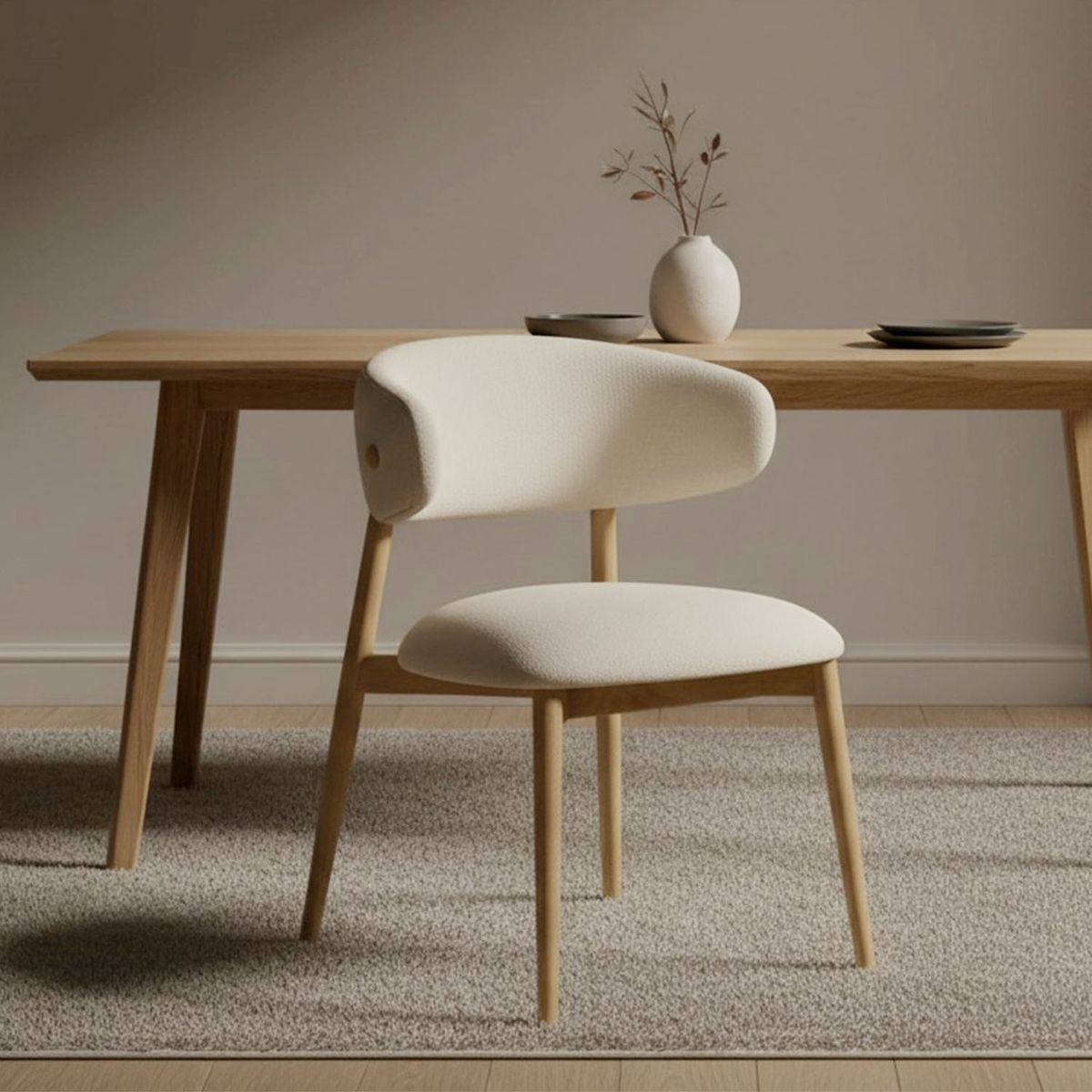 BASEMENT HOME - Silla De Comedor Lourdes