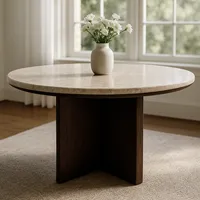 Mesa De Comedor Marmol Ritz Redonda