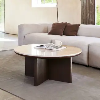 BASEMENT HOME - Mesa De Centro Marmol Ritz