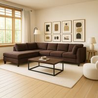 Sofá Seccional Benjamín Izquierdo 4 Cuerpos