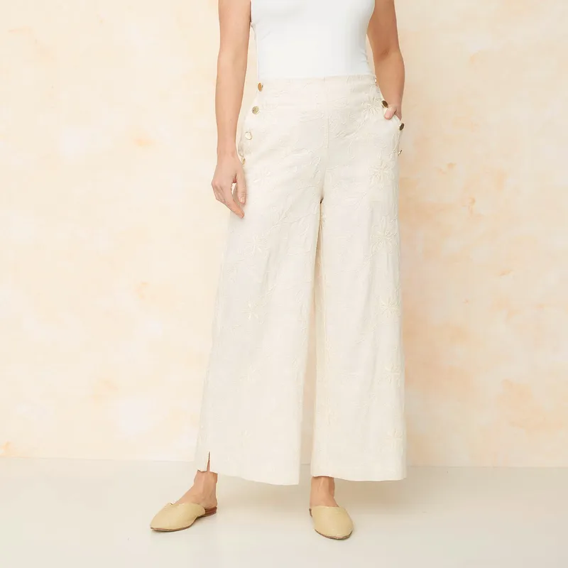 S COCCI - Pantalón Básico Tiro Alto Mujer S.Cocci