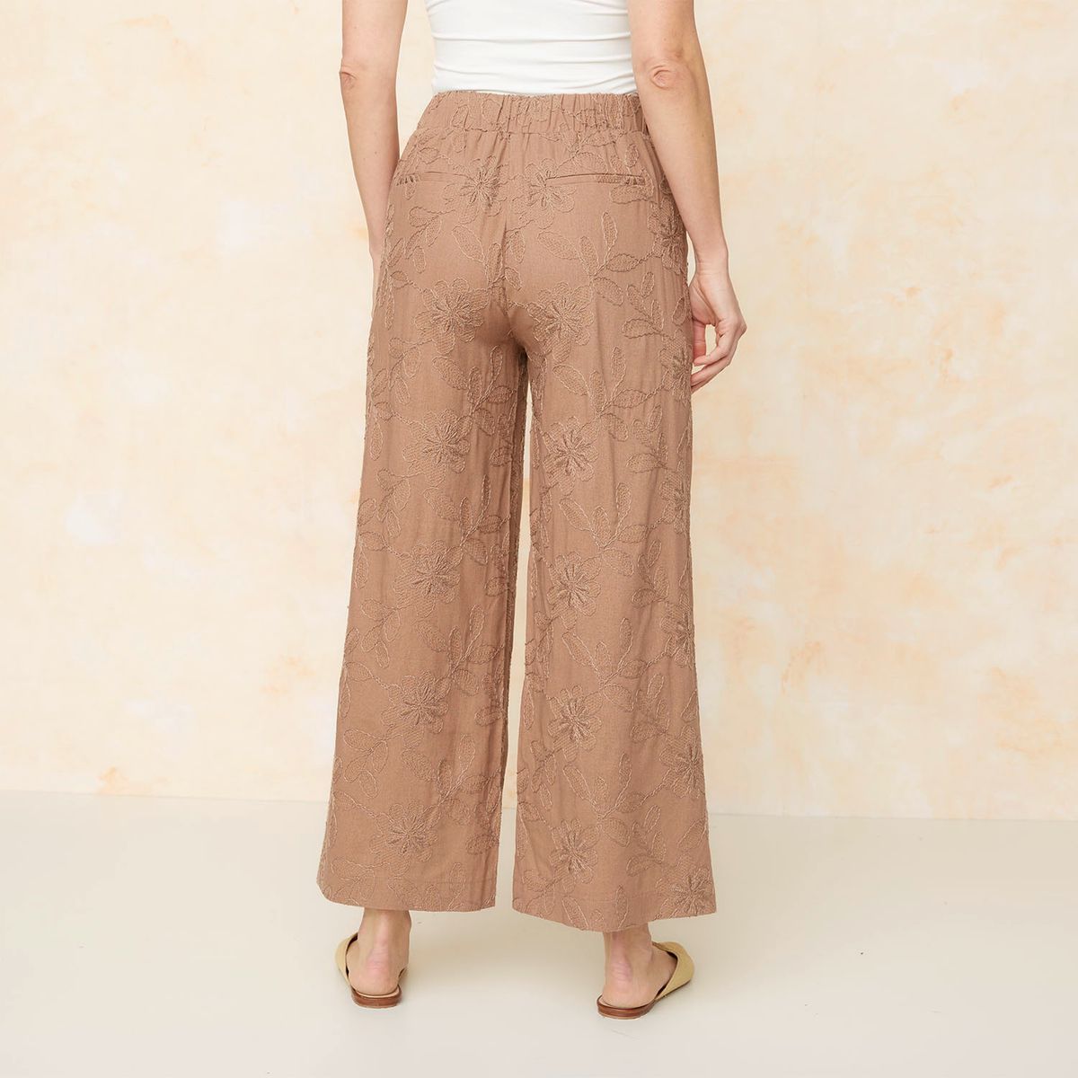 S COCCI - Pantalón Básico Tiro Alto Mujer S.Cocci