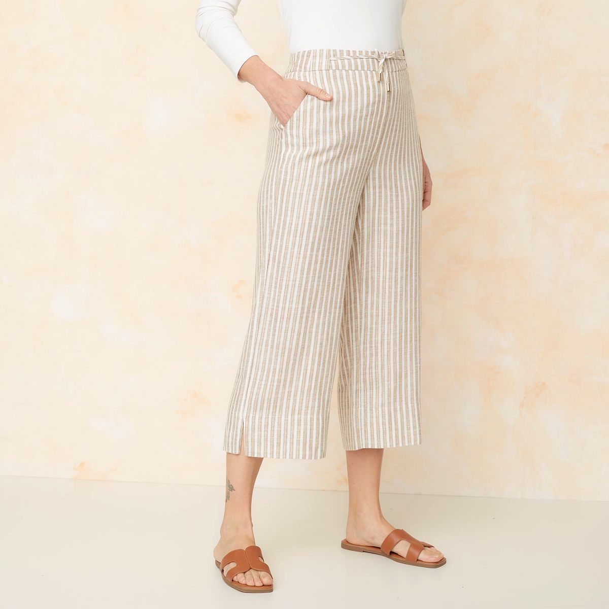 S COCCI - Pantalón Básico Tiro Alto Mujer S.Cocci