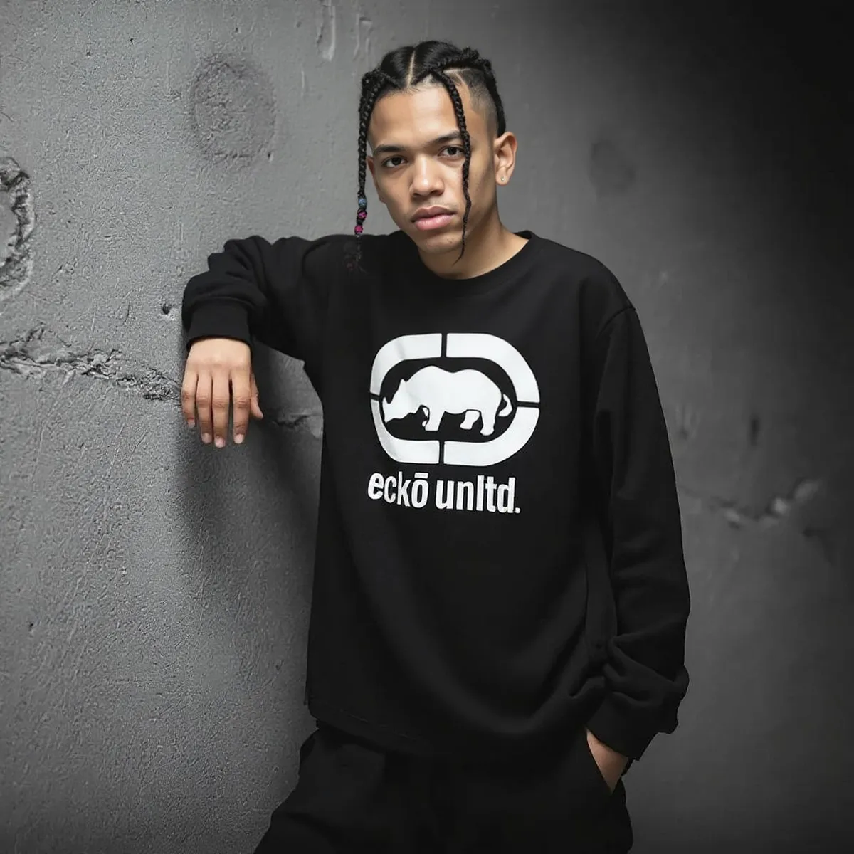 ECKO - Polera Algodón Niño Manga Larga Ecko