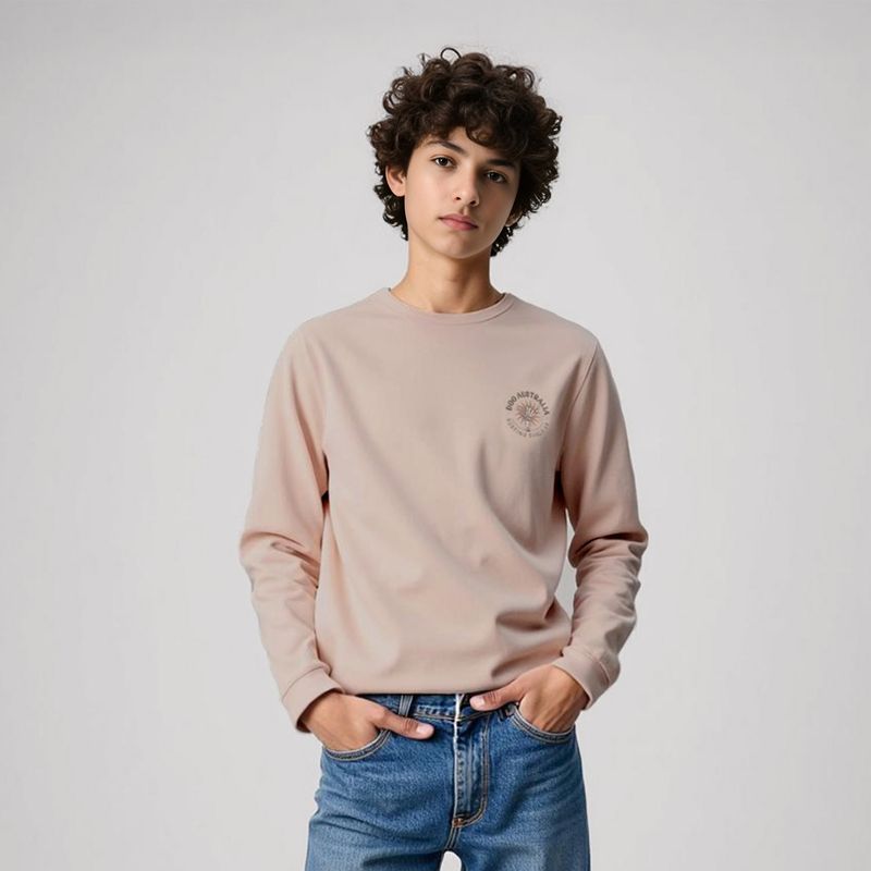 DOO AUSTRALIA - Polera Algodón Niño Manga Larga Doo Australia
