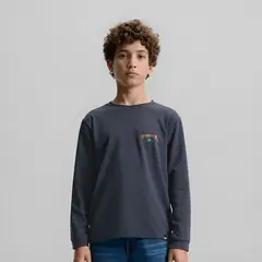 DOO AUSTRALIA - Polera Algodón Niño Manga Larga