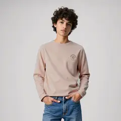 DOO AUSTRALIA - Polera Algodón Niño Manga Larga
