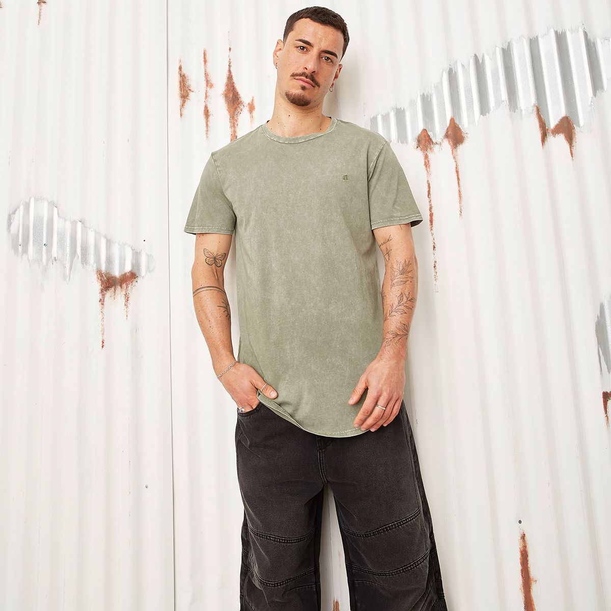 AMERICANINO - Polera Manga Corta Algodón Hombre Americanino