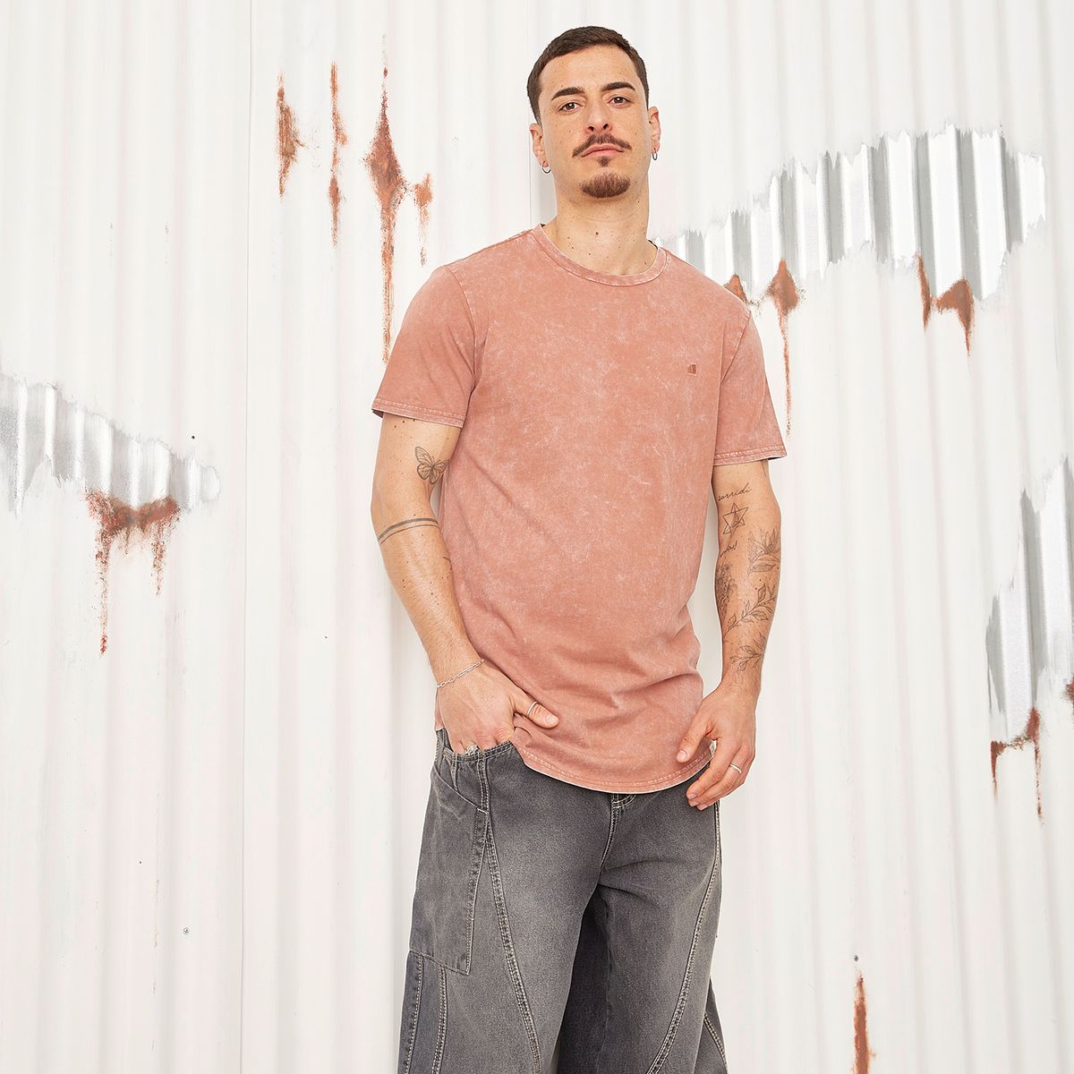 AMERICANINO - Polera Manga Corta Algodón Hombre Americanino