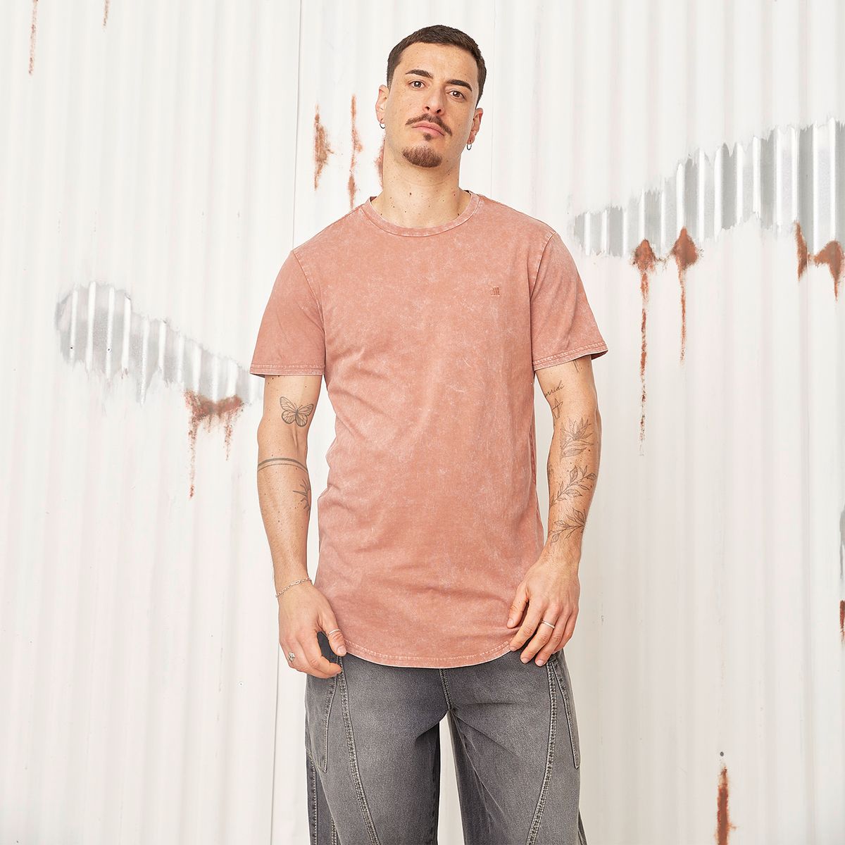 AMERICANINO - Polera Manga Corta Algodón Hombre Americanino