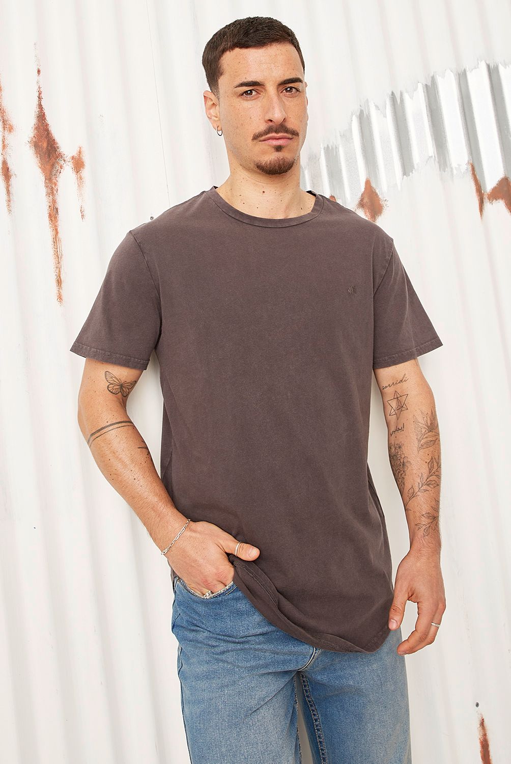 AMERICANINO - Polera Manga Corta Algodón Hombre Americanino