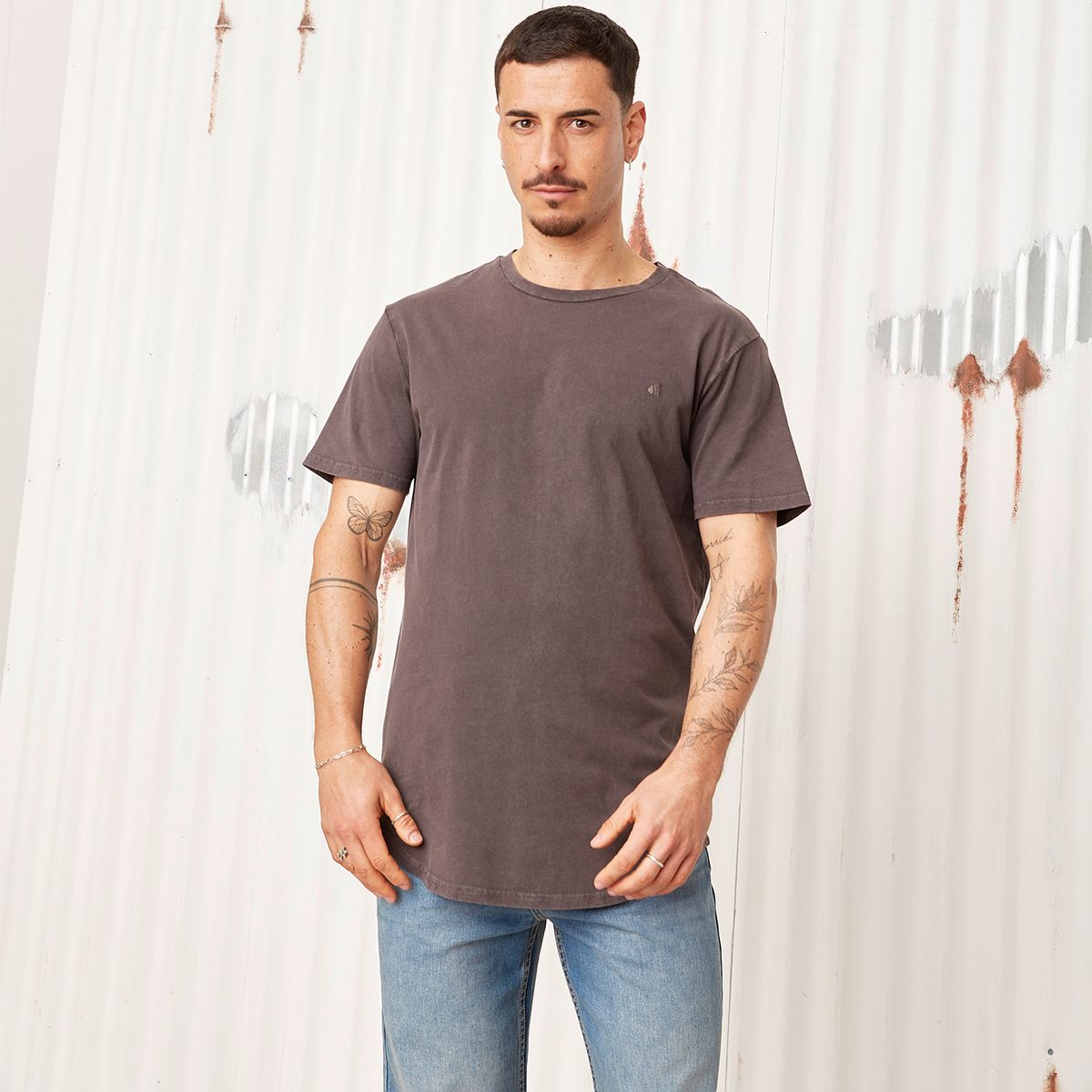 AMERICANINO - Polera Manga Corta Algodón Hombre Americanino