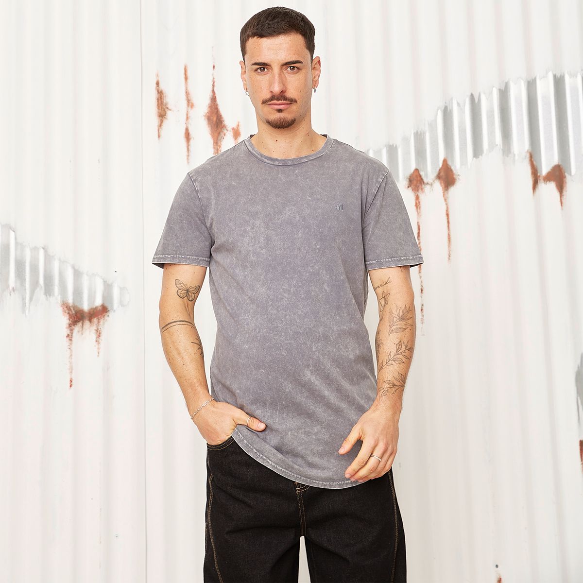 AMERICANINO - Polera Manga Corta Algodón Hombre Americanino