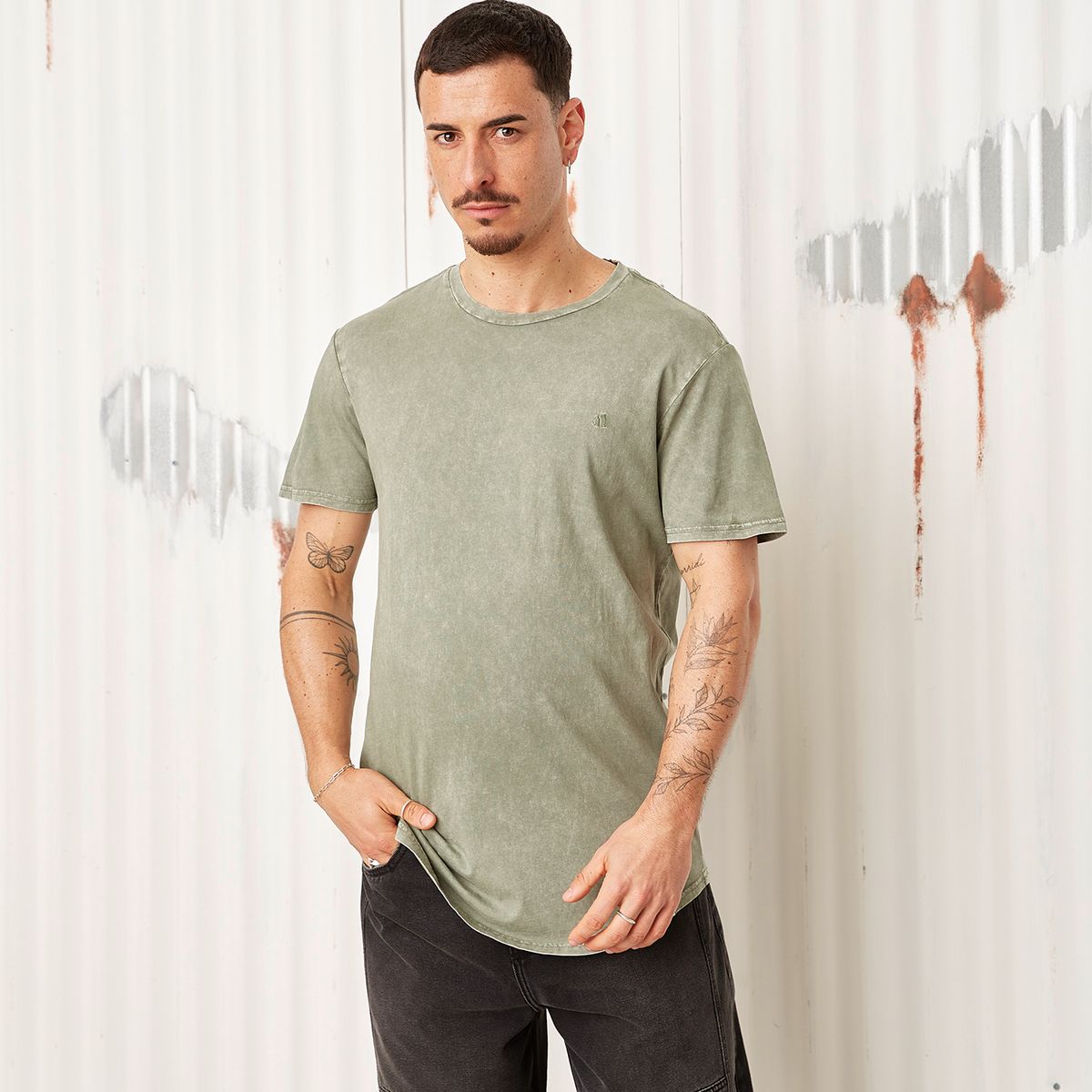 AMERICANINO - Polera Manga Corta Algodón Hombre Americanino