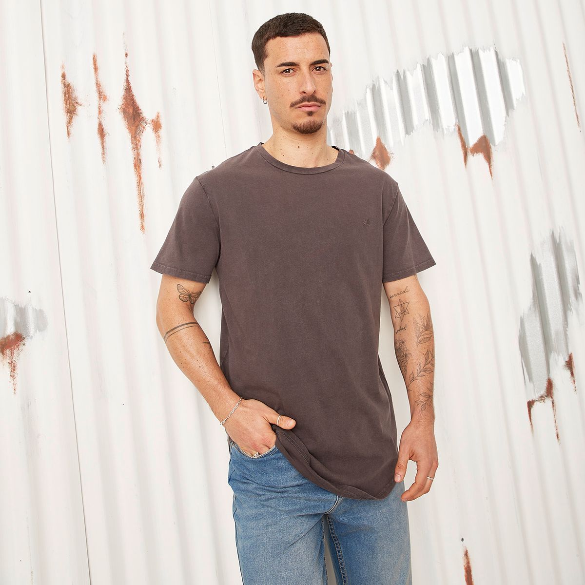 AMERICANINO - Polera Manga Corta Algodón Hombre Americanino