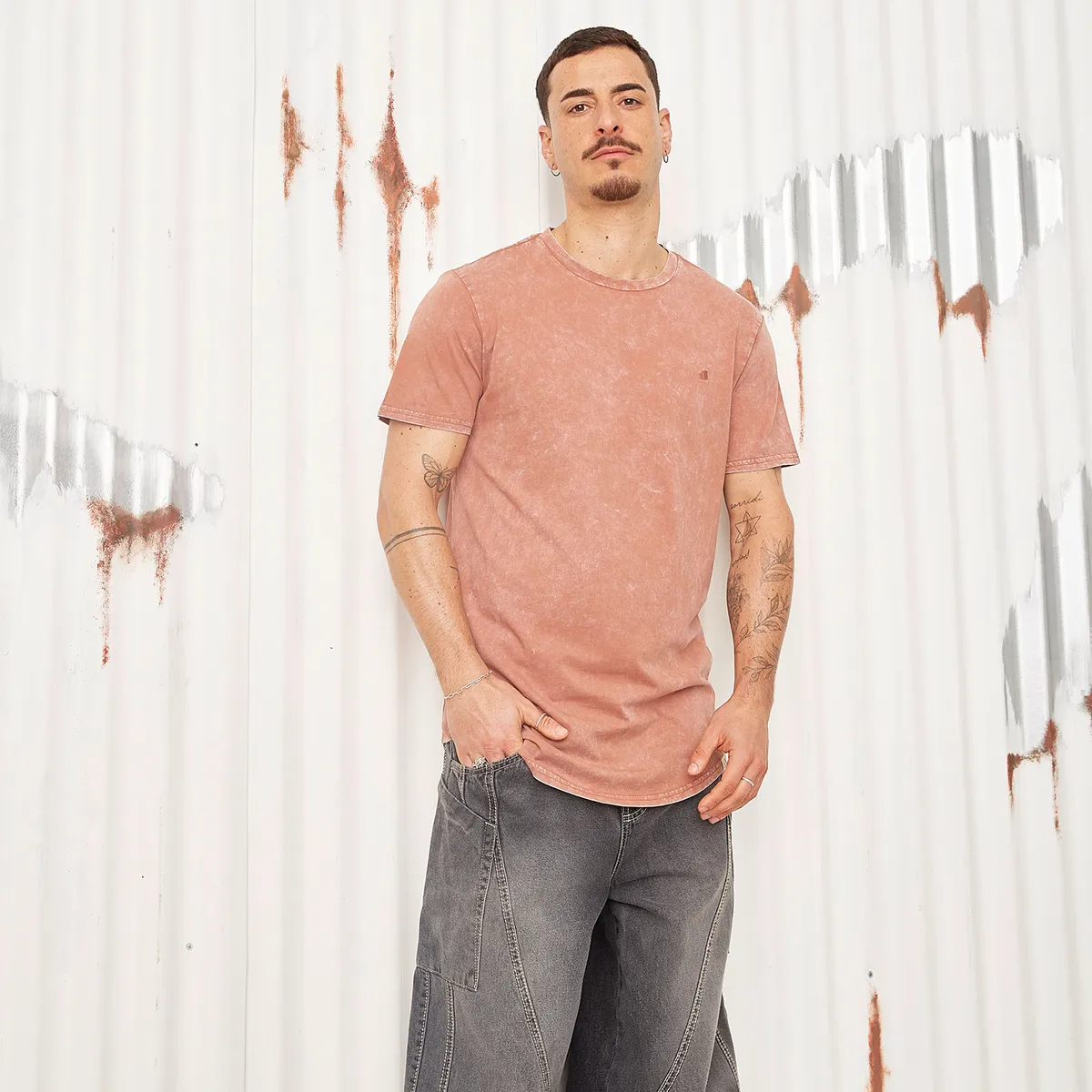 AMERICANINO - Polera Manga Corta Algodón Hombre Americanino