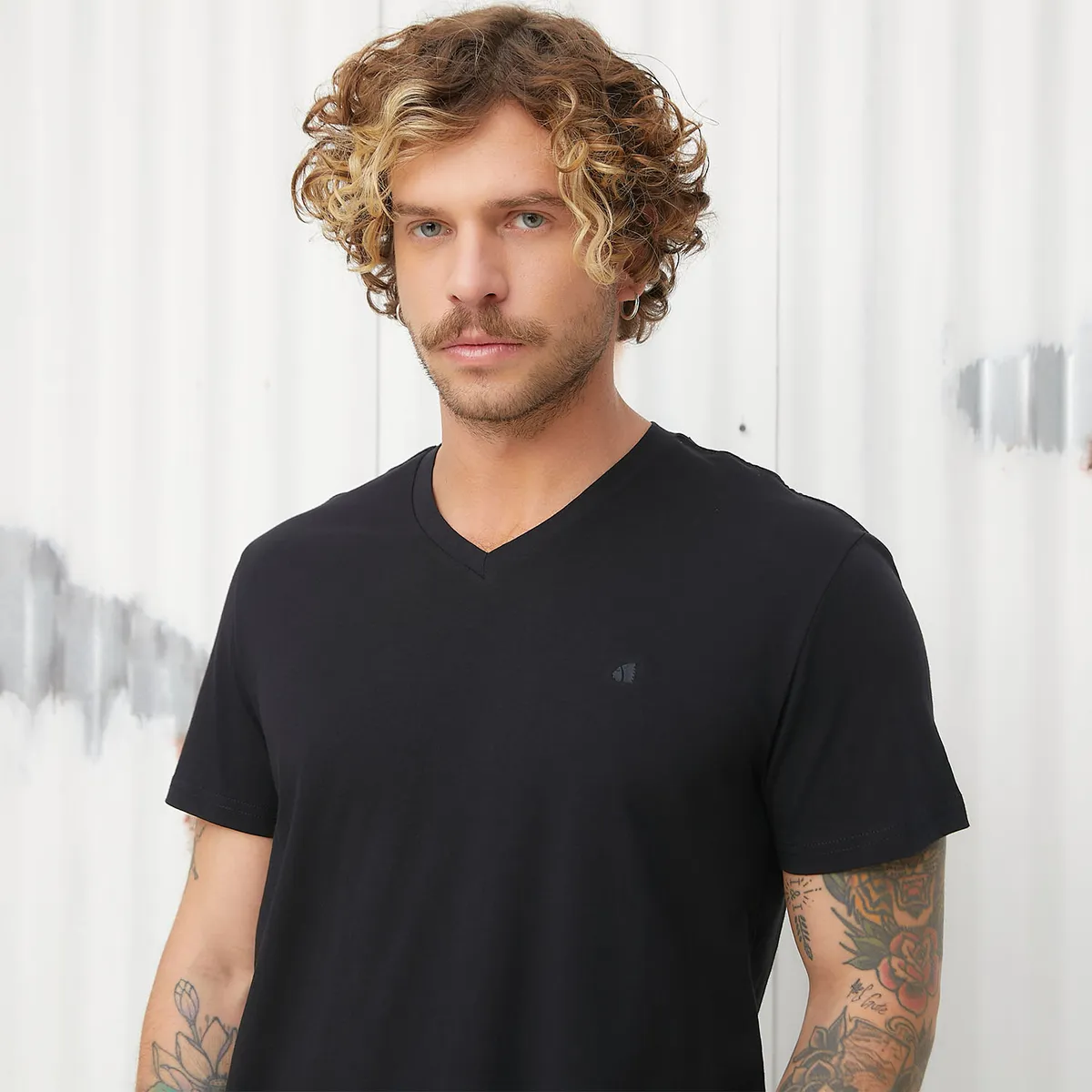 AMERICANINO - Polera Manga Corta Algodón Hombre Americanino