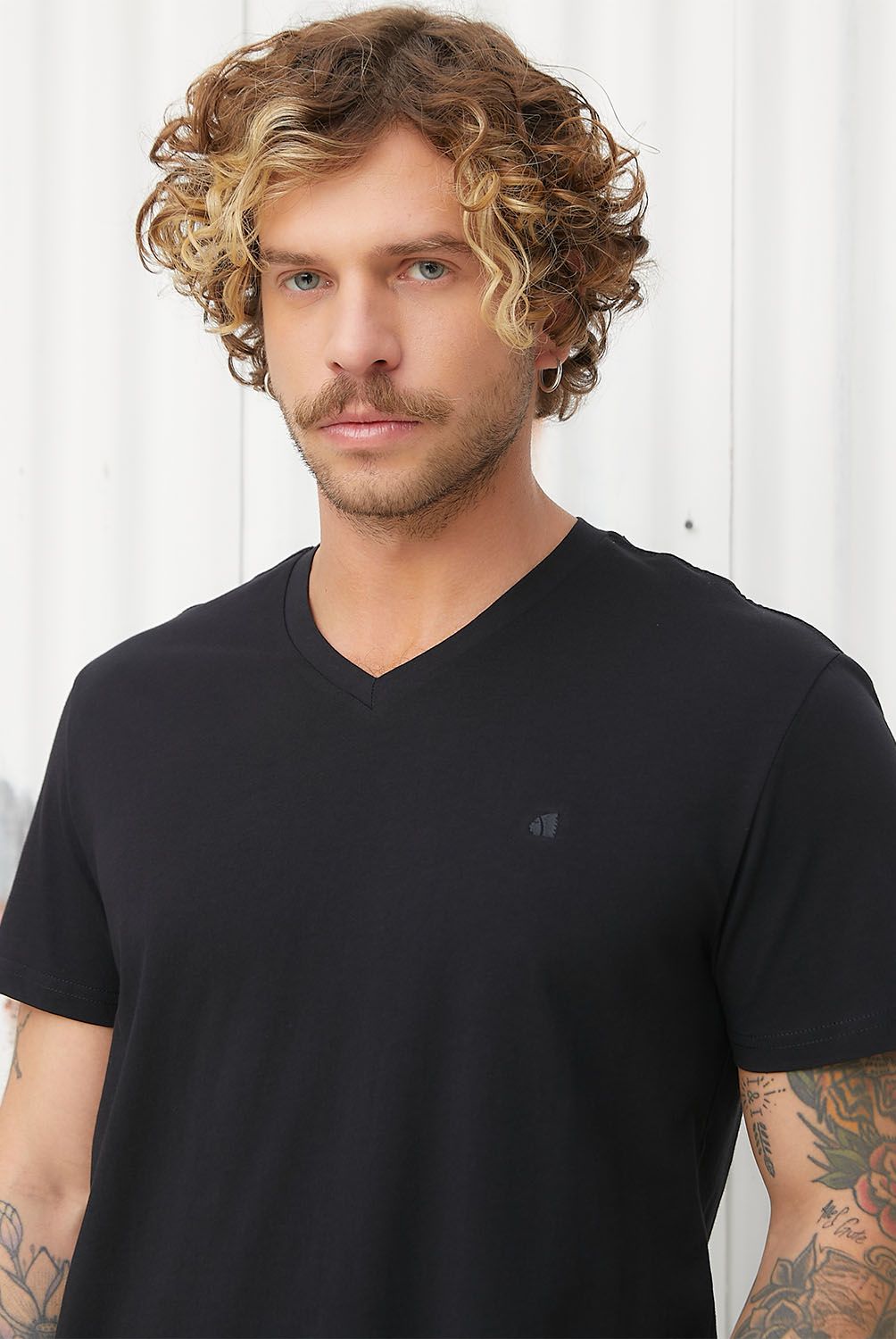 AMERICANINO - Polera Manga Corta Algodón Hombre Americanino