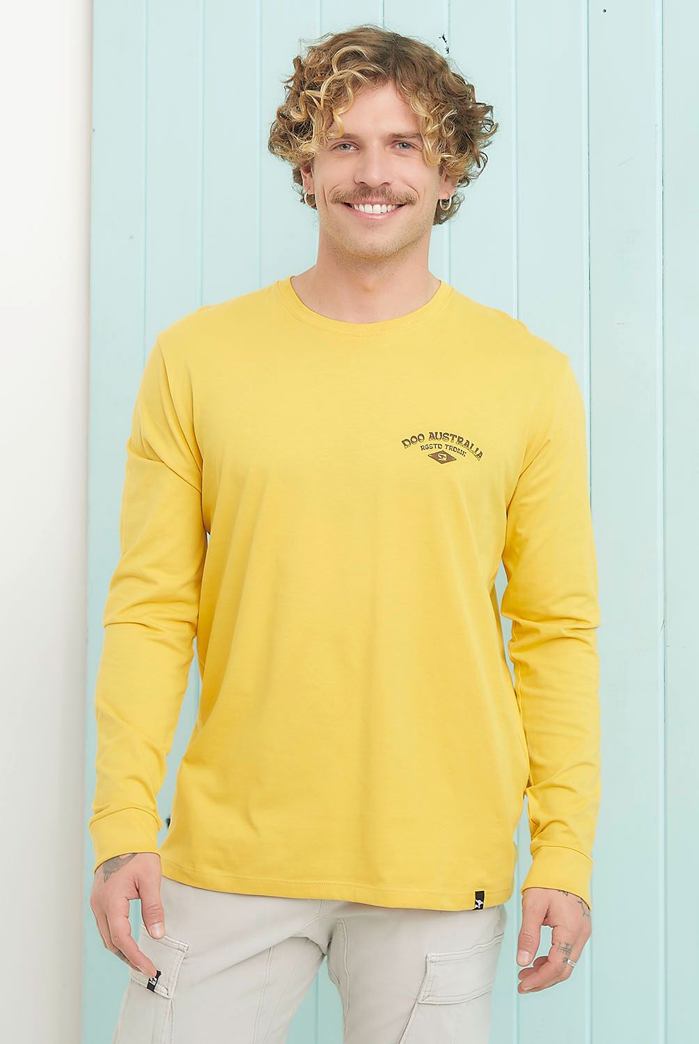 DOO AUSTRALIA - Polera Manga Larga Hombre Doo Australia