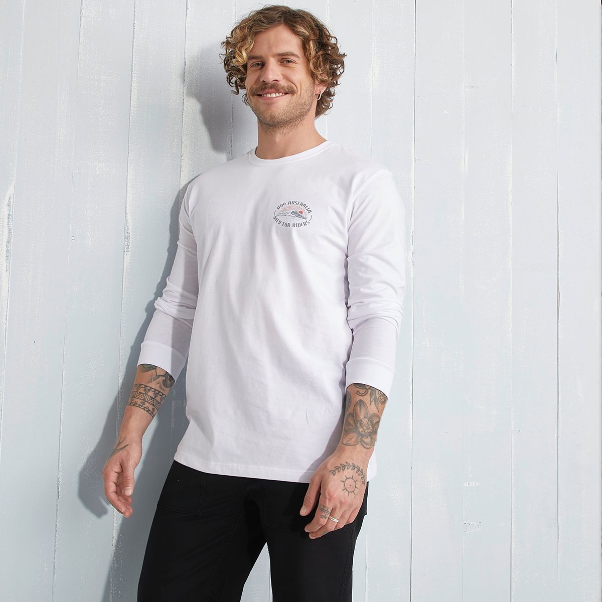 DOO AUSTRALIA - Polera Manga Larga Hombre Doo Australia