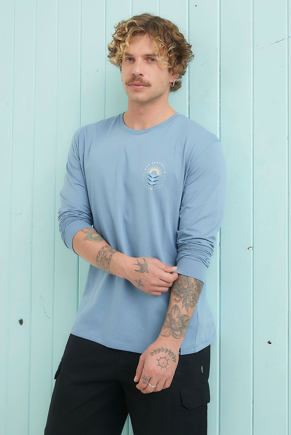 DOO AUSTRALIA - Polera Manga Larga Hombre Doo Australia